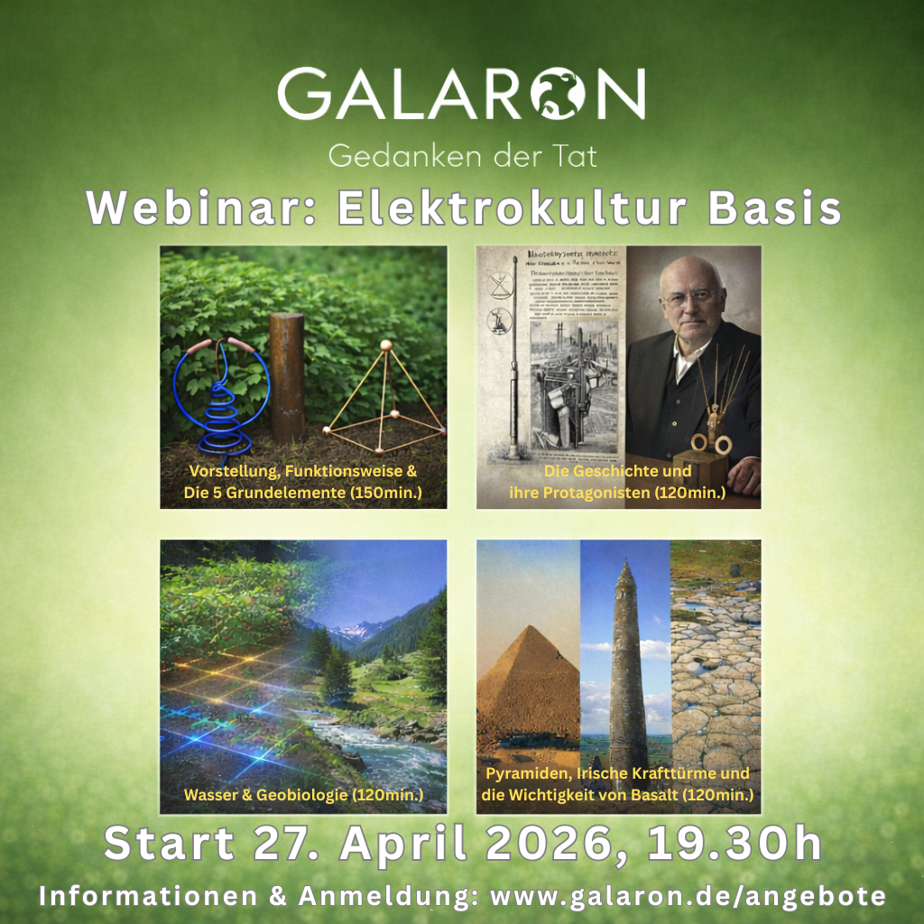 Webinar: Elektrokultur Basis